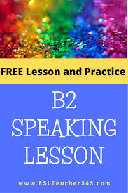 Free Lesson And Practice For B2 Level Speaking Upper Intermediate English In 2020 New Vocabulary Words Free Lessons Free Teaching Materials