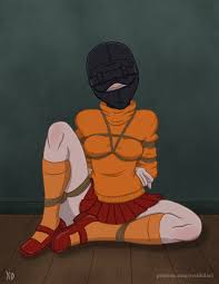 Rule 34 - Arms Behind Back Blindfold Blindfolded Bondage Breasts Captured  Forced Frogtie Frogtied Gag Gagged Hanna-barbera Helpless Hood Hooded  Kidnapped Legs Nerdy Female Restrained Rope Rope Bondage Scooby-doo Shoes  Short Skirt