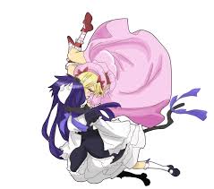 Lambdadelta (umineko no naku koro ni) the immortal enemy/mr. Bernkastel X Lambdadelta By Heyhey00 On Deviantart