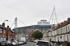 Why One Of The Principality Stadium S Spikes Is Covered In Scaffolding Principality Stadium Stadium Cardiff Wales