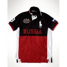 Black And Red Ralph Lauren Polo Shirt Ralph Lauren Big Pony Russia Signature Red Black Sporty Polo Http Www Ralph Laurenoutlet Com Polo Shirt Design Embroidered Polo Shirts Polo Ralph Lauren