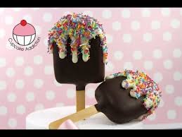Popsicle Cakepops Make Ice Block Cake Pops A Cupcake Addiction How To Tutorial Youtube