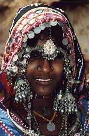India Portrait Of A Lambadi Woman Photographer Unknown Tribal India Tribal People Headdress