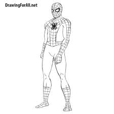 Learn how to draw spiderman with our easy step by step lessons. The Easiest Way To Draw Spider Man Drawingforall Net