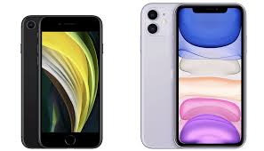 The iphone se (right) is noticeably smaller than the iphone 11 (left) it's smaller than the galaxy s10e and the google pixel 4 at 5.45 by 2.65 by 0.29 inches (hwd) and 5.22 ounces, making it. Iphone Se Gunstiges Plus Modell Kommt Anfang 2021 Nextpit