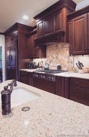 Pinterest Jehssee Cherry Cabinets Kitchen Kitchen Design Cherry Wood Kitchens