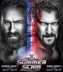 Kross supported over opponent for Summerslam match