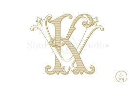 Kv Monogram Vk Monogram In 2020 Monogram Vintage Monogram Monogram Logo