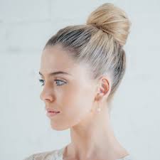 Rose gold pearl earrings