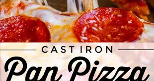 Cast Iron Pan Pizza Recipe Pizza Hut Copycat From The Food Charlatan Make Pizza At Home That Tastes Just Like P In 2020 Recipes Pan Pizza Restaurant Recipes Famous
