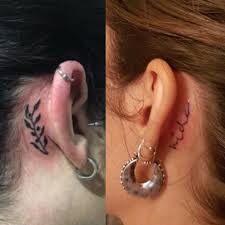 Getting a tattoo behind the ear happens to be the most painful part on the body. Pin On Tatto