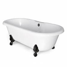 Aqua eden freestanding bathtubs installation kit. 70 Clawfoot Double Ended Bathtub American Bath Factory