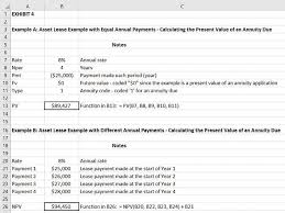 Factoring In The Time Value Of Money With Excel Journal Of