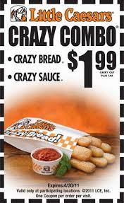 Little caesars coupons & promo codes for pizza. Free Printable Coupons Little Caesars Coupons Crazy Bread Printable Coupons Coupons