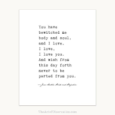 Pride And Prejudice Print Jane Austen Quote Mr Darcy Etsy Pride And Prejudice Quotes Book Quotes Jane Austen Quotes