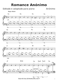 Spanish Romance Sheet Music For Piano Musescore Piano Sheet Music Romance Sheet Music