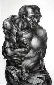 Black And White African American Art Native Son 2 Charles White African American Artwork African American Artist Figurative Artists