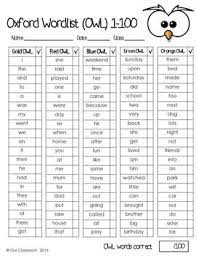 oxford sight words 0 300 checklist bundle kindergarten list quizlet english grammar