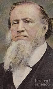 Brigham Young Photograph by American School
