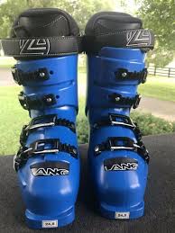 Lange Rs 70 Sc Power Blue Ski Boots Size 245 Us Men 7 Women 8 Euro 38 New W Box