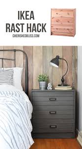 Ikea Rast Hack Turn A Simple Dresser Into This Printer S Cabinet Inspired Rustic Industrial Nightstand Diy Wohnen Wohnen Zuhause