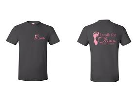I Walk For Isaac March Of Dimes Mens Tops Mens Tshirts