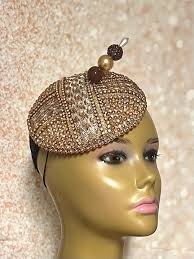 Brown Fascinator