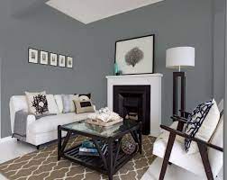 Fireplace Feature Wall Living Room Wall Color Grey Walls Living Room Living Room Paint