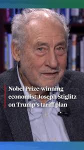 As Trump argues that tariffs will bring jobs to the United states,  Nobel-prize winning economist Joseph Stiglitz says that “his picture of  bringing us back to the 1950s is never going to
