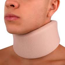 BARRERE | Collarin Cervical Blando | Beige - Mediano | Perfil Bajo | Corrector de Postura |