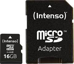 How can i plug a micro sd card into my computer? Intenso 16 Gb Micro Sdhc Card Microsdhc Card 16 Gb Class 4 Incl Sd Adapter Conrad Com