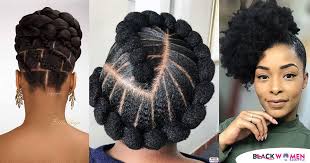 Instead of gel, style with a thick shea butter that will give moisture and hold without needing to be washed out. Hairstyle For Black Women