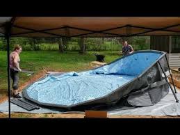 Intex Ultra Xtr Pool Setup Timelapse Youtube Pool Intex Above Ground Pool