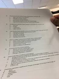 The pumped blood carries oxygen and nutrients to the body, while carrying metabolic waste such as carbon dioxide to the lungs. Solved 44 The Phenomenon That Increases The Gas Exchange Chegg Com