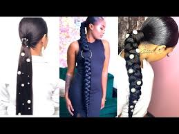 Ponytail /packing gel hairstyles compilation 2021. Ponytail Packing Gel Hairstyles For 2021 Youtube