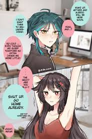 meh on X: Hu Taos AC is always broken so she hung out in his room often  (even when the owner isnt around). GenshinImpact GenshinArt Huxiao  XiaoTao HUTAO XIAO genshinimpactfanart t.cobNaXUpqOzc 