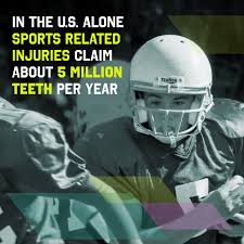 So Many Athletes Have Teeth Knocked Out Each Year Which Is Why It S Important To Protect Our Teeth With Mouth Gua Mouth Guard Pediatric Dentistry Dental Posts