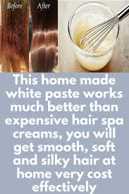 Shop hair extensions at 4thecultr. This Home Made White Paste Works Much Better Than Expensive Hair Spa Creams You Will Get Smooth Soft And Silky Hair At Hom Hair Spa Cream Hair Spa Silky Hair
