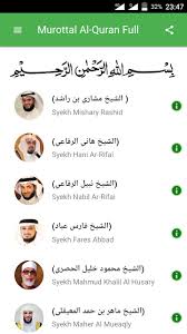 Murottal Al Quran 30 Juz For Android Apk Download