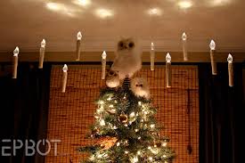 Diy harry potter christmas decorations. Diy Harry Potter Floating Candles Christmas Tree Make