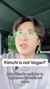 Kimchi is not vegan #kimchi #korean #koreanfood #vegan