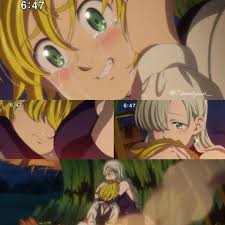 Les seven deadly sins ont ramené la paix au royaume de liones, mais leurs aventures ne font que commencer face aux défis qui s'accumulent. Ignore The Hashtags Sevendeadlysins Meliodasxelizabeth Banxelaine Thesevendeadlys Seven Deadly Sins Anime Anime Yandere Anime
