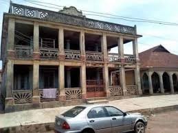 The historic house of the late Chief Joseph Adediran Ajao, the ...