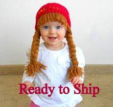 Ready To Ship Baby Hat Cabbage Patch Hat Pigtail Wig By Yumbaby 18 95 Etsy Yumbaby Cabbagepatch Hat Beanie Wig P Crochet Baby Hats Crochet Wig Crochet
