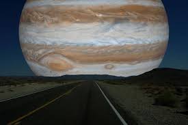 This Is How The Night Sky Would Look Like If Jupiter The Biggest Planet In Our Solar System Were As Close To The Earth As Th Planets Jupiter Our Solar System