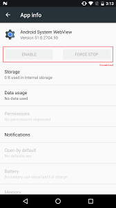 If you can't find the app, follow the link given below to install it. Android Webview Language Changes Abruptly On Android 7 0 And Above Stack Overflow