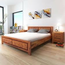 The gentlemen set it up for me when. Solid Wooden Frame Bed King Size Headboard Set Brown Modern Bedroom Furniture 303 59end Date Wooden King Size Bed Modern Bedroom Furniture Wooden Bed Frames