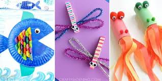 A home office & crafting room for a graphic designer is dominated by a unique lighting fixture. 15 Easy Craft Ideas For Kids Fun Diy Craft Projects For Kids To Make