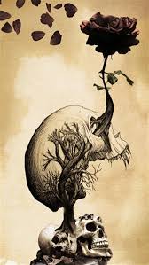 Skull And Flower Wallpaper 640x1136 Wallpaper Teahub Io If you're looking for the best fire skull wallpapers then wallpapertag is the place to be. skull and flower wallpaper 640x1136