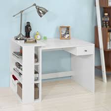 Bureau Blanc Avec Rangements Bureau Blanc Espaces De Stockage Meuble Chambre A Coucher